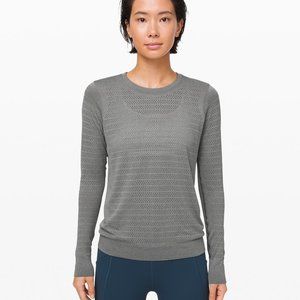 Lululemon Grey Breeze By Long Sleeve | Size 4